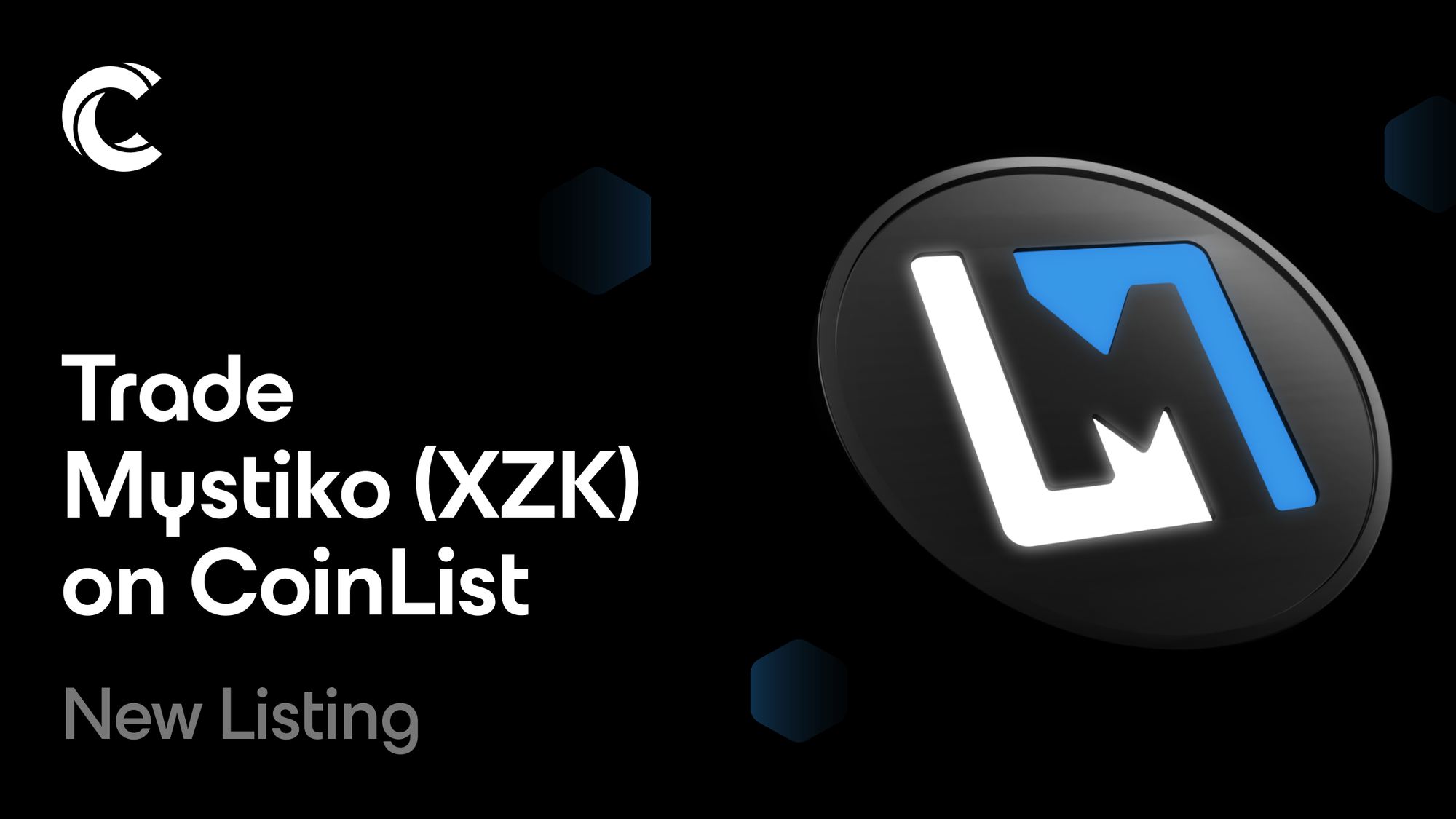 Trade Mystiko XZK On CoinList