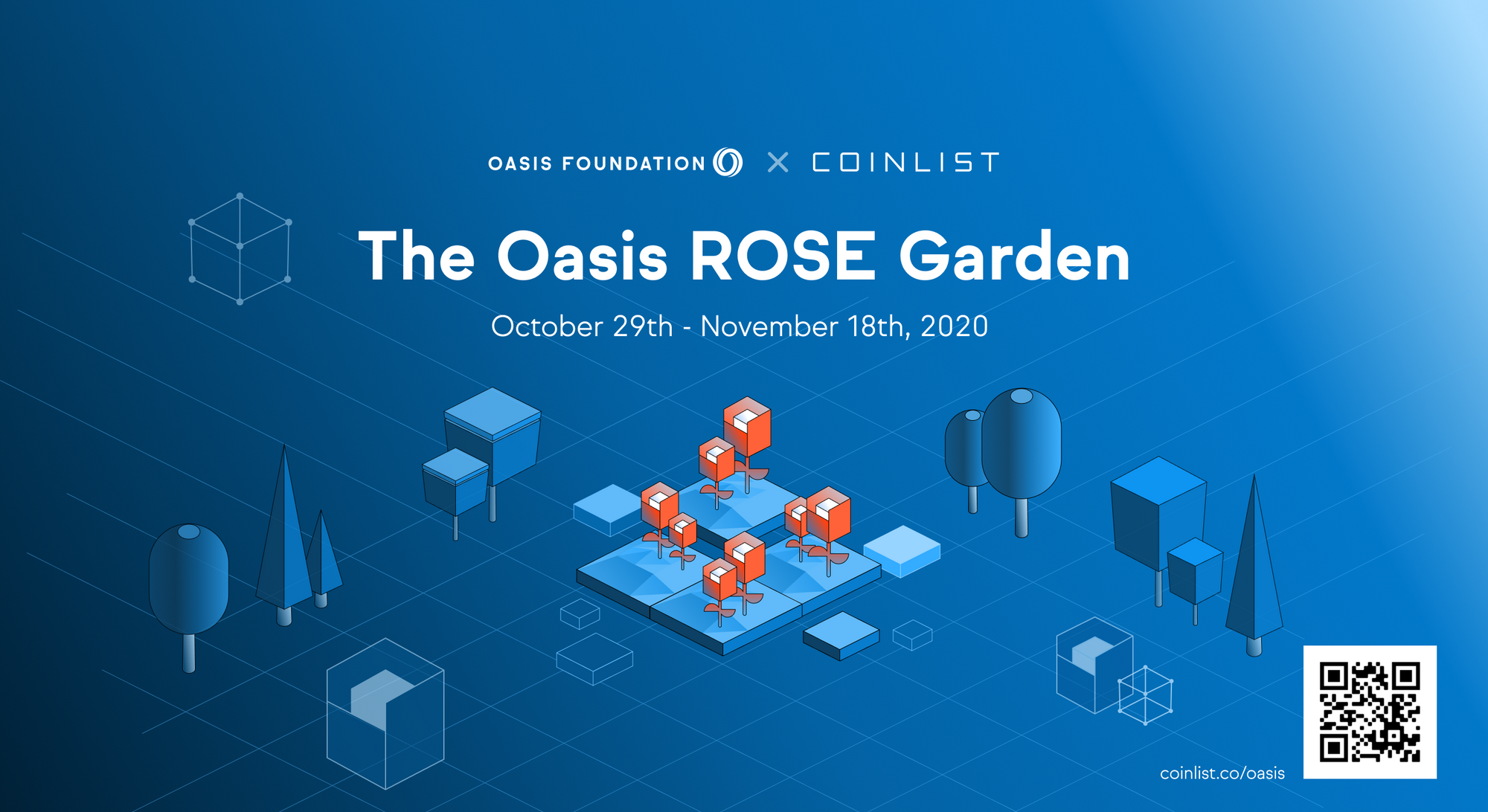 Announcing the Oasis ROSE Garden on CoinList