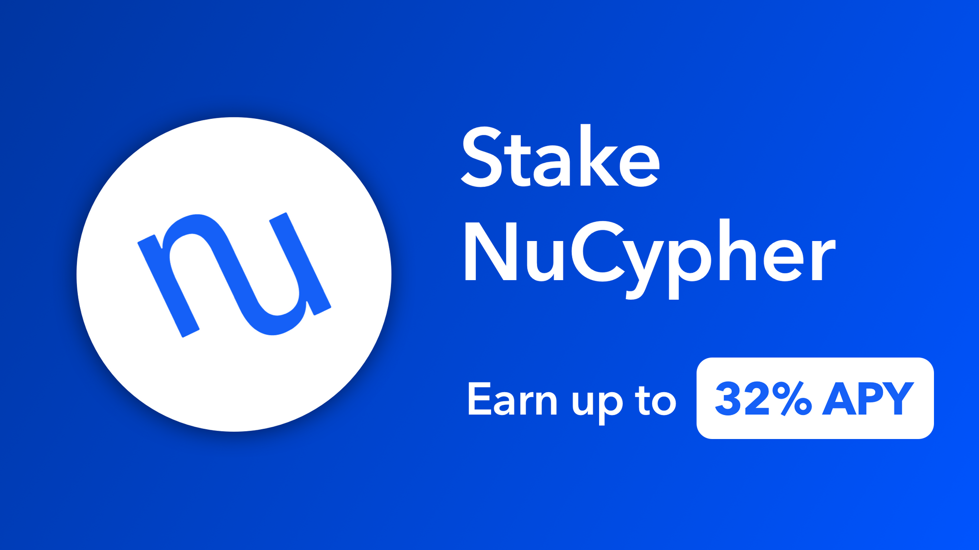 Stake Nucypher Nu On Coinlist And Earn Up To 32 Apy