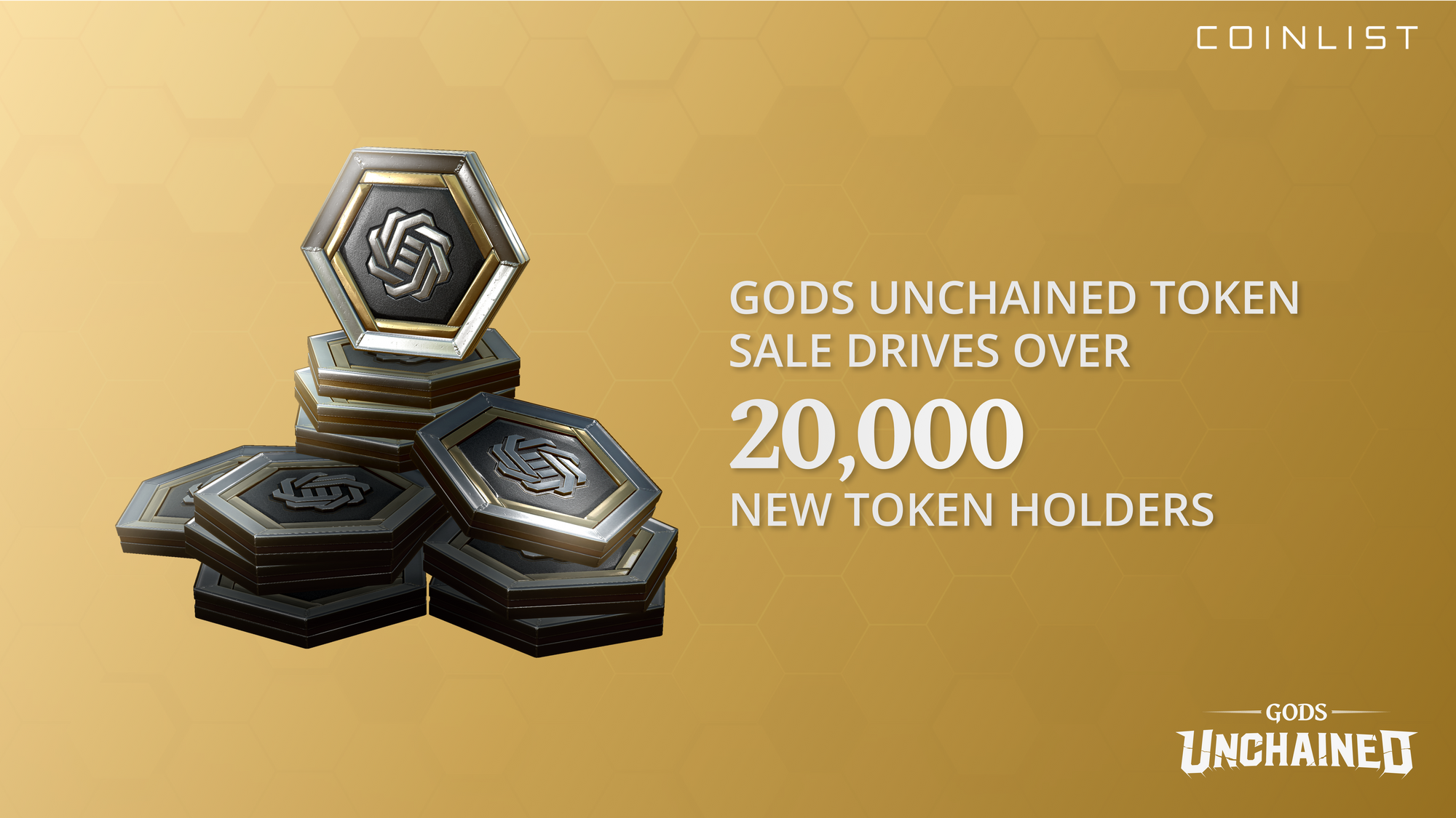 Gods Unchained Token Sale On CoinList Drives Over 20,000 New Token Holders