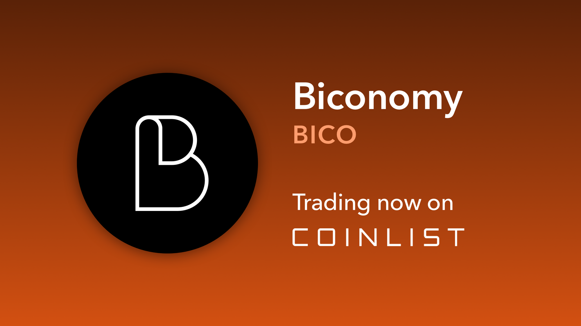 Biconomy Bico Now Trading On Coinlist