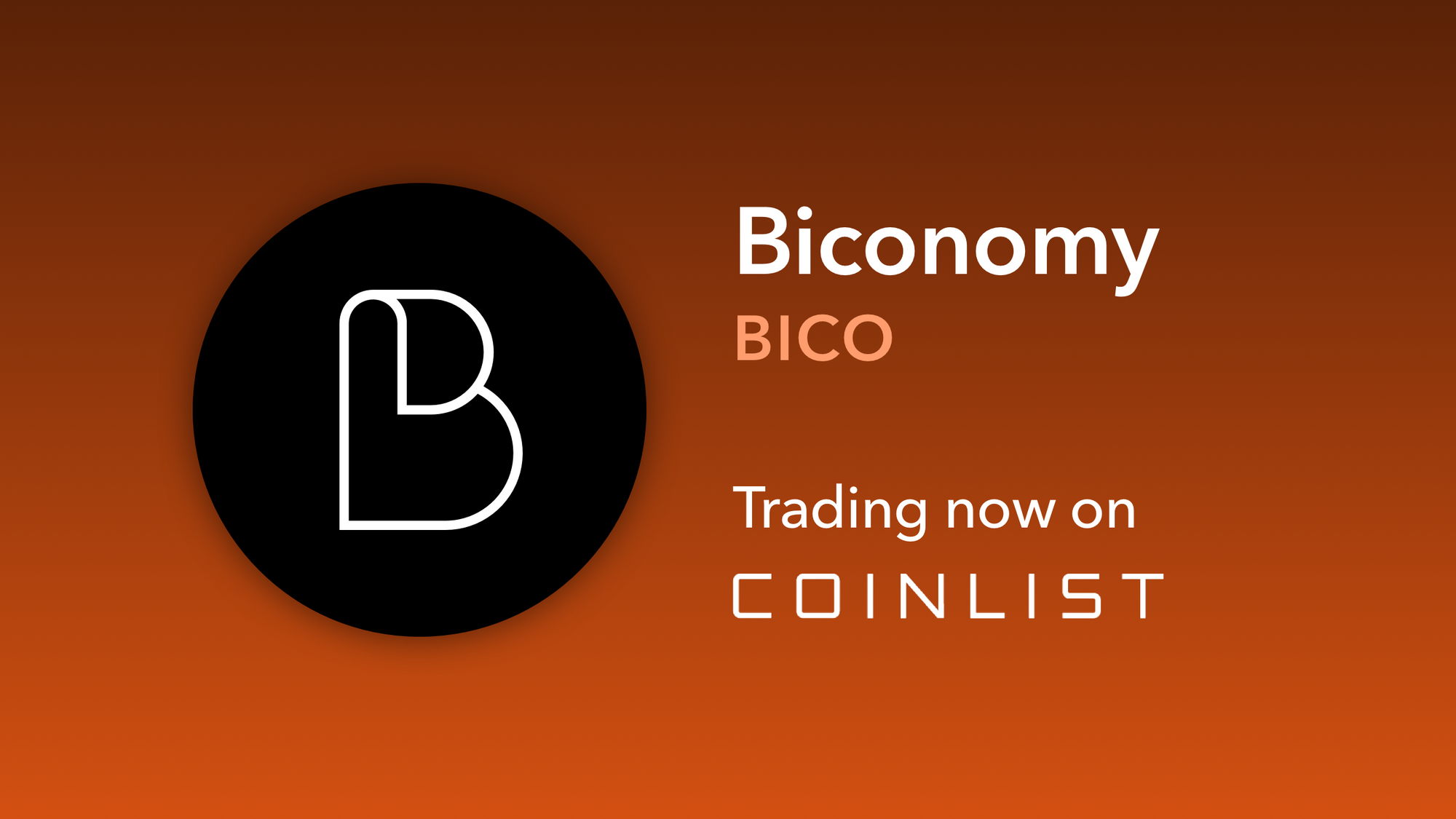 Biconomy (BICO) Now Trading On CoinList