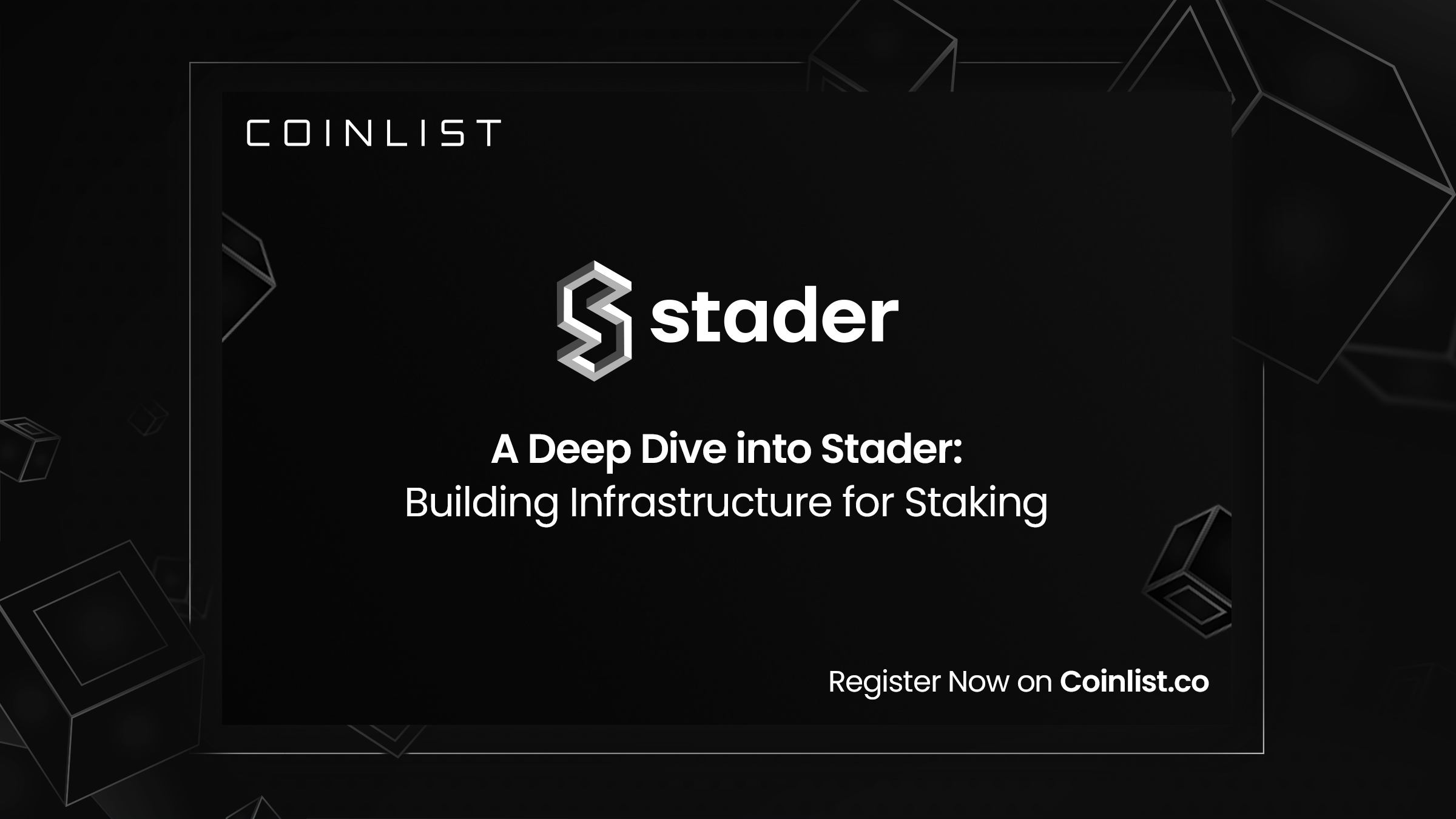 A Deep Dive Into Stader: Building Infrastructure For Staking