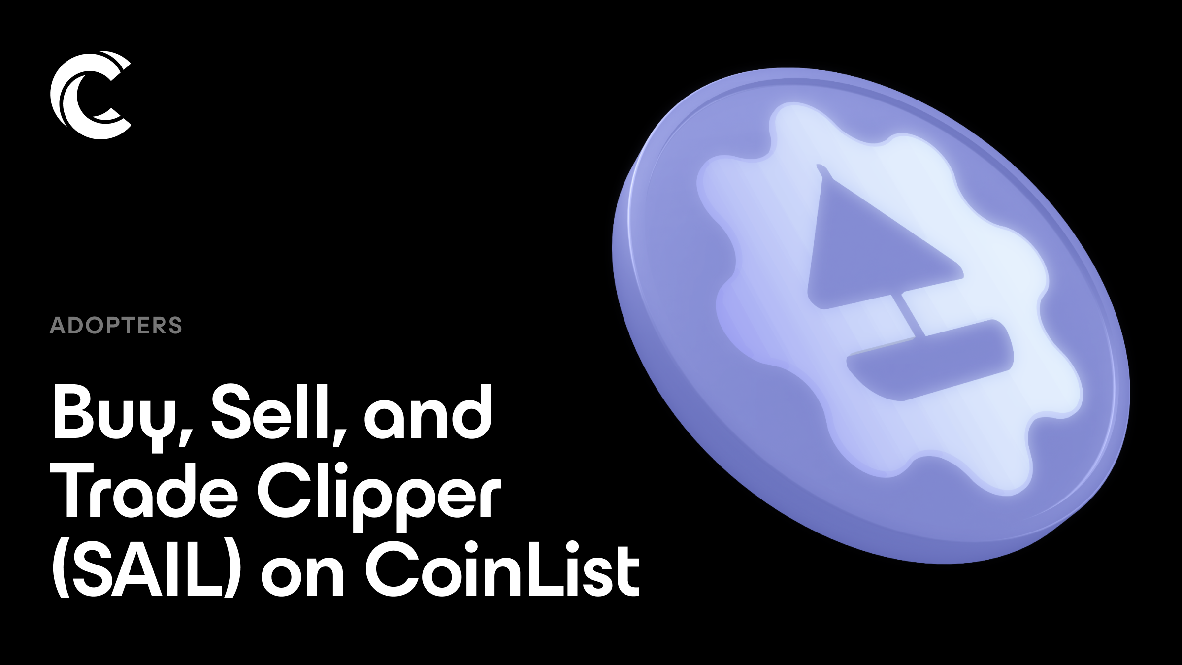 Buy, Sell, and Trade Clipper (SAIL) on CoinList