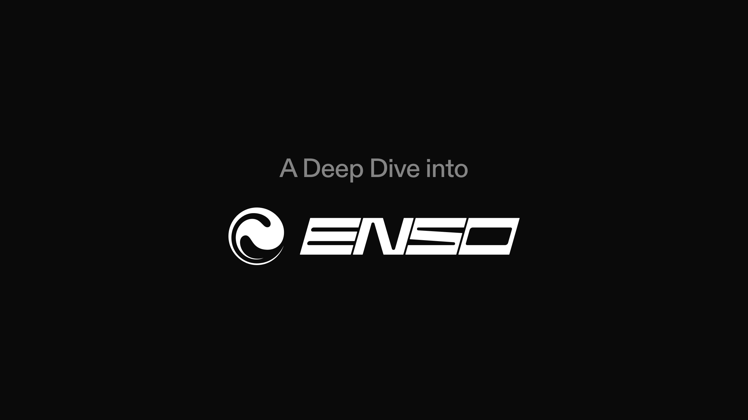 A Deep Dive into Enso: Blockchain Shortcuts