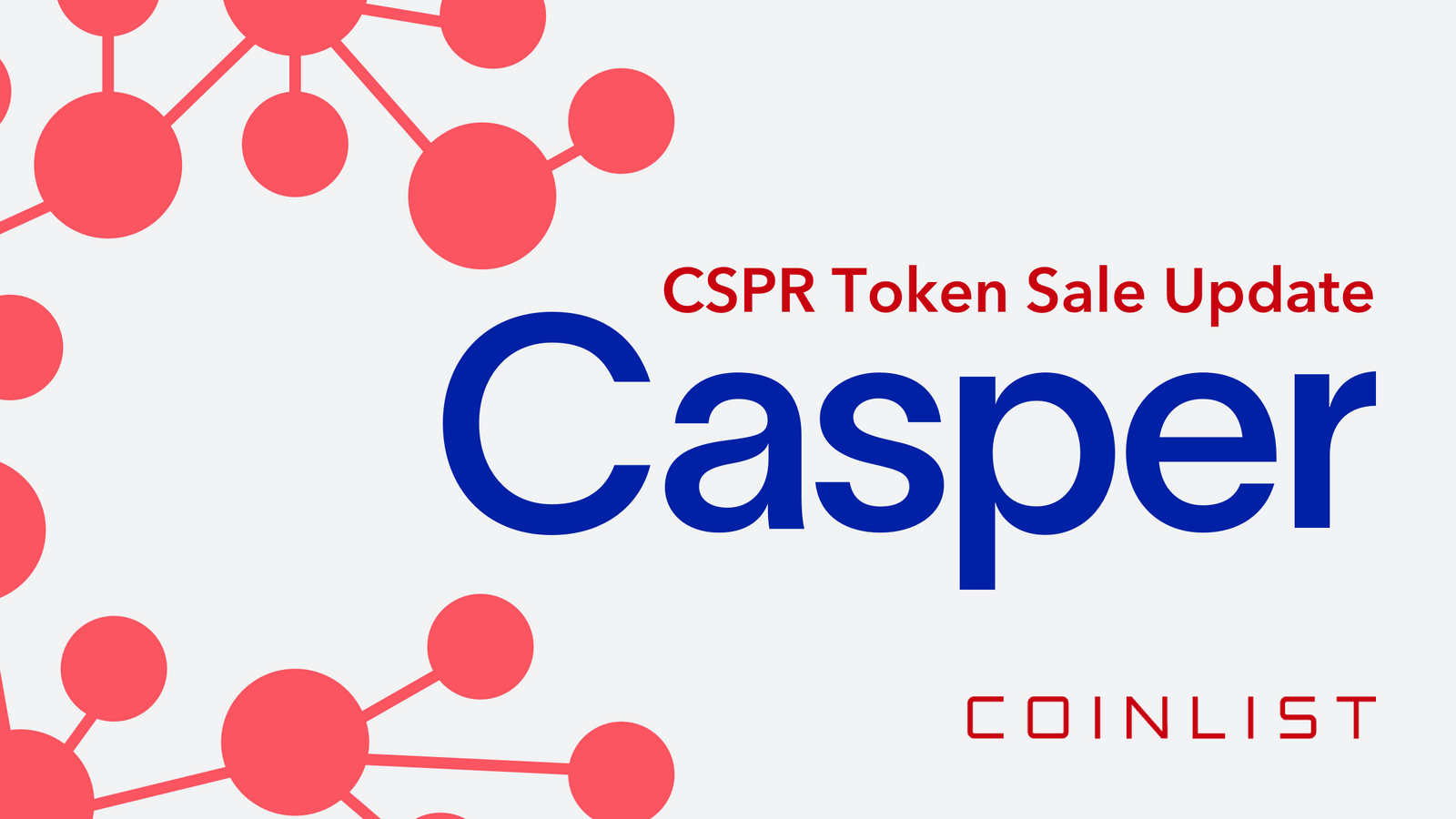 Casper Token Sale Update: Option 1 Sold Out in 2.5 Hours