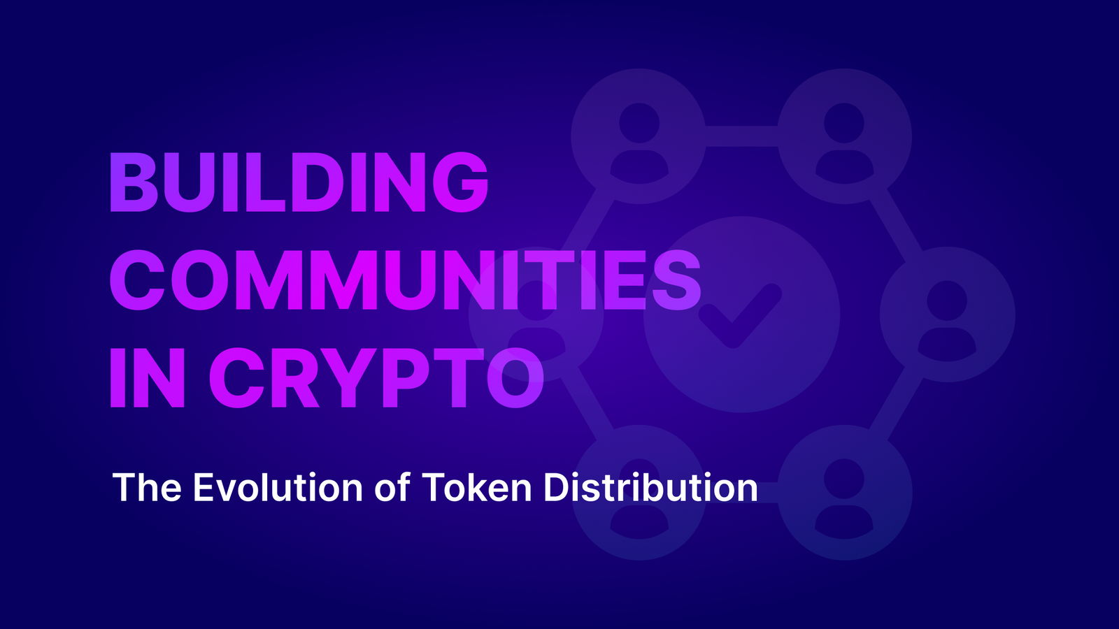 crypto community building